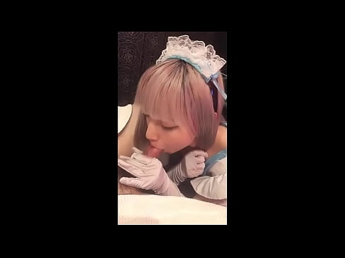 ❤️ Yapon buti [mayuka], frantsuz xizmatkori kostyumi, 1-qism, portlash va loson bilan silkitish ❤️  seks da bizda ﹏